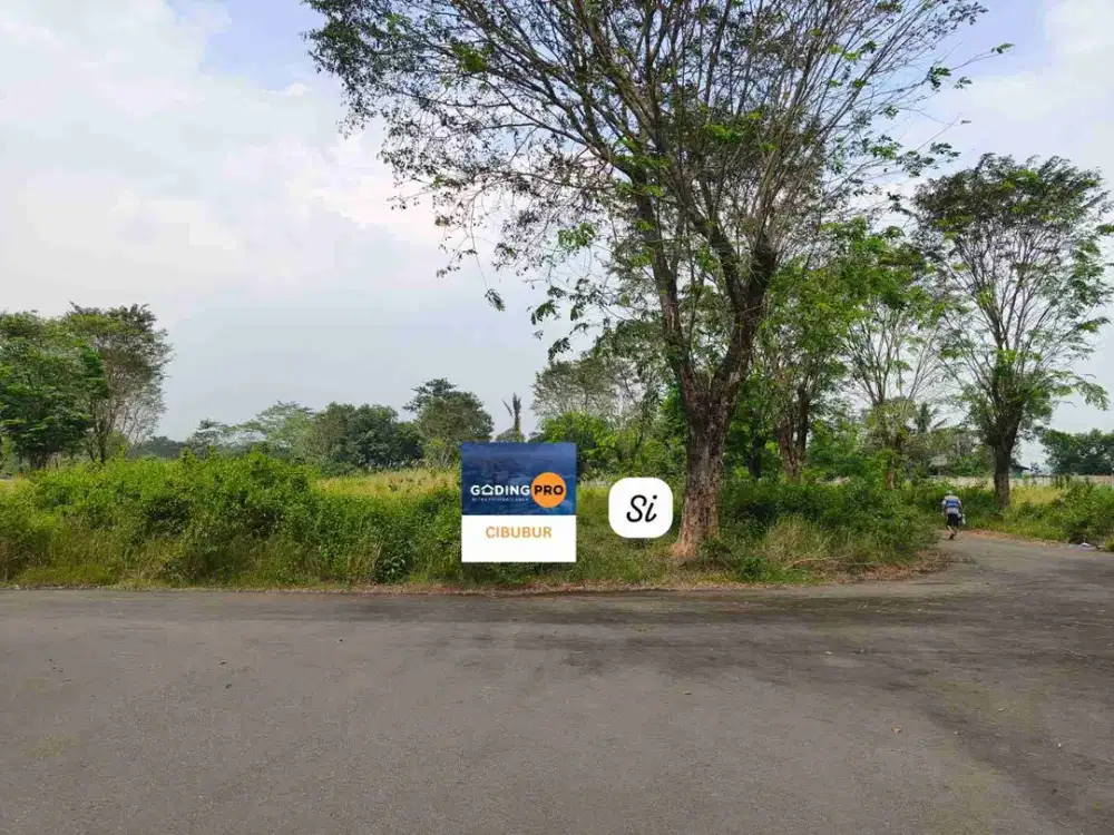 di jual kavling posisi hoek di citra indah jonggol
