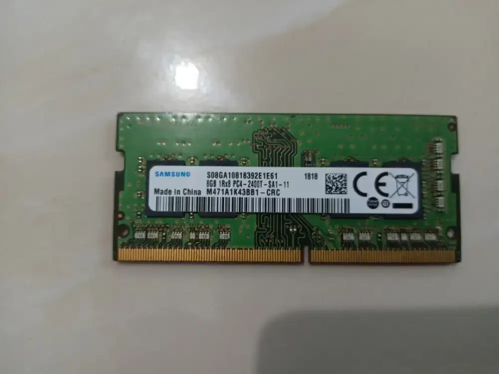 Laptop ram ddr4 samsung 8gb