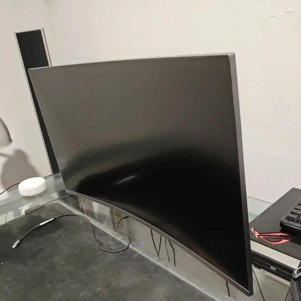 Samsung Monitor PC Gaming c32jg50qqe Curve VA 2560 x 1440 144 hz