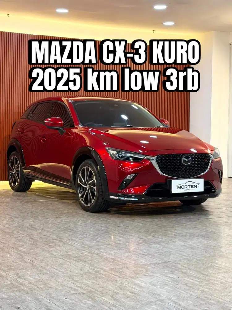 [low km 3rb] Mazda CX-3 KURO Sunroof Facelift 2025
