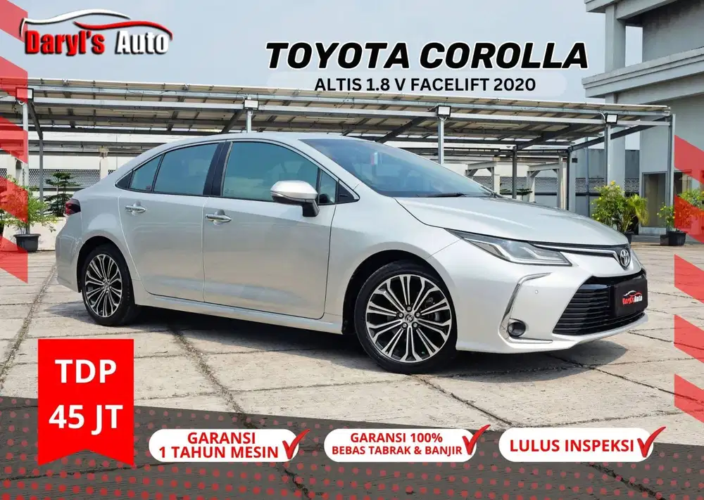 2020 Toyota Altis 1.8 V Facelift Perfect Condition TDP 45jt