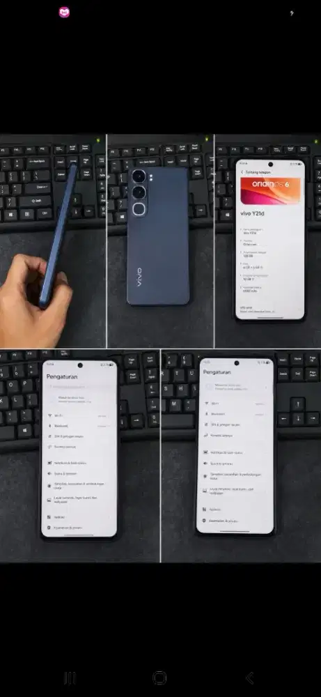 Vivo Y21D ram 8/128 gb