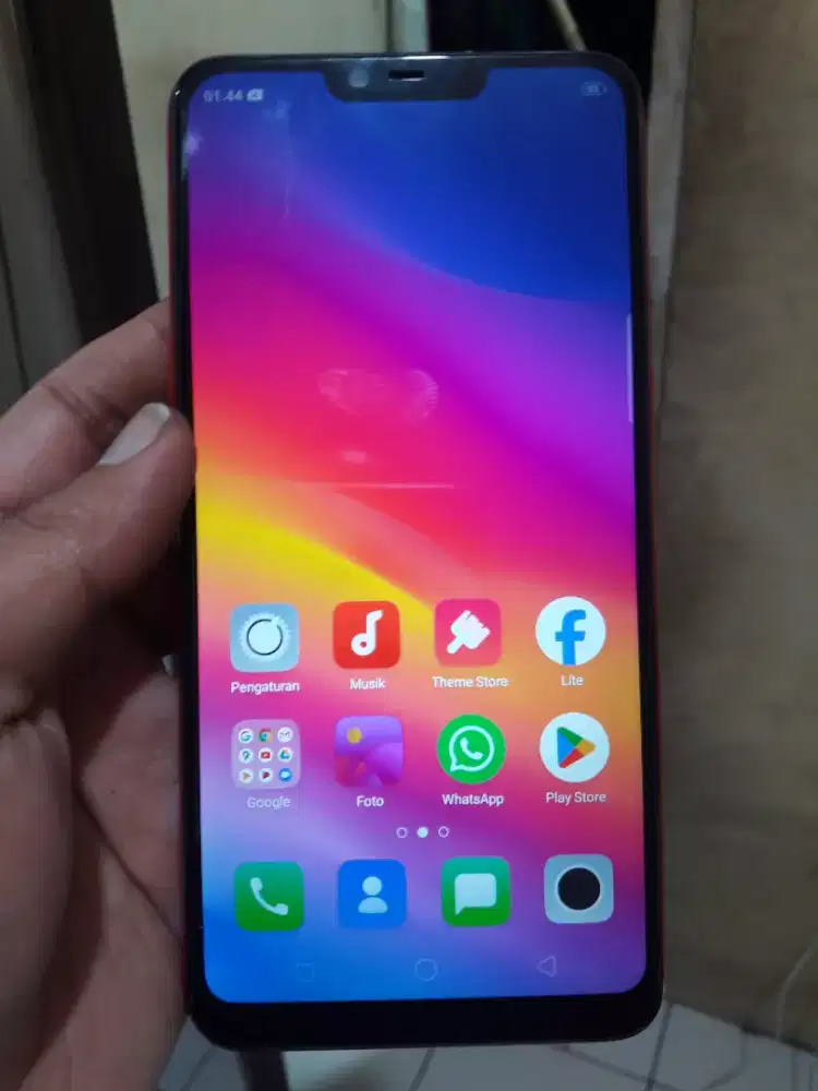 Oppo A3s 4G 2/16 layar 6.2 inchi mulus