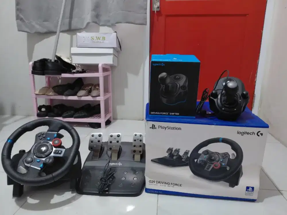 Steering wheel G29 + shifter