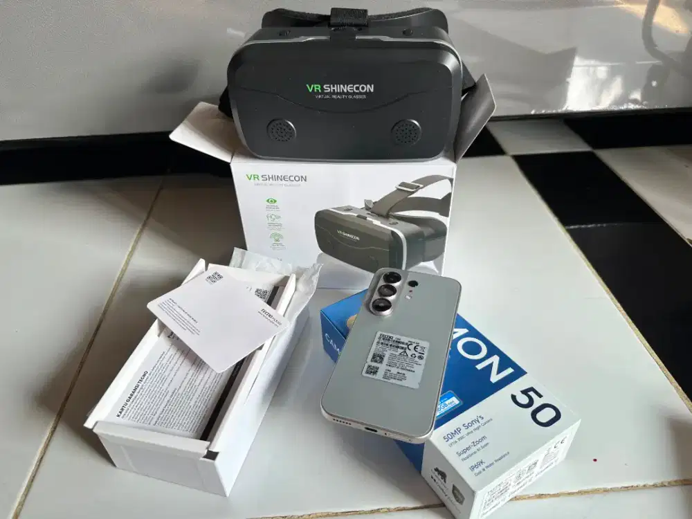 Tecno Camon 50  – Silver (256GB)