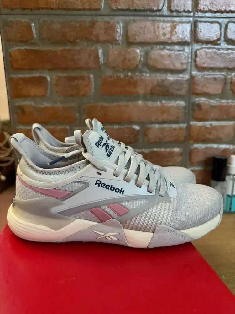 Reebok Nano Court Grey Pink Size 37 Grey Pink