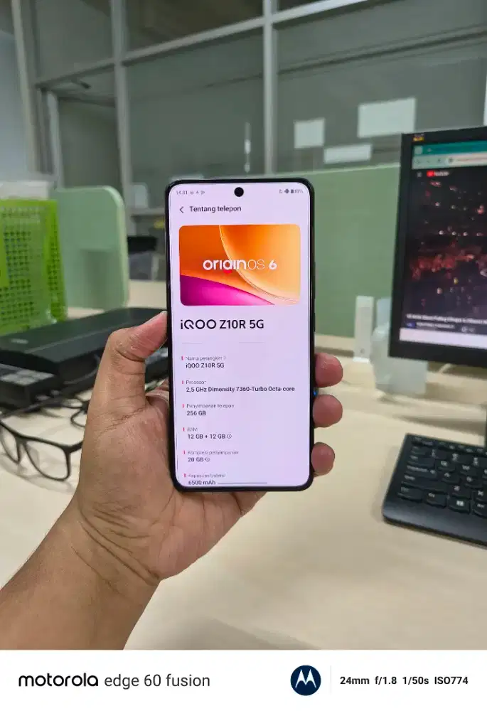 Iqoo z10r 12/256gb fullset