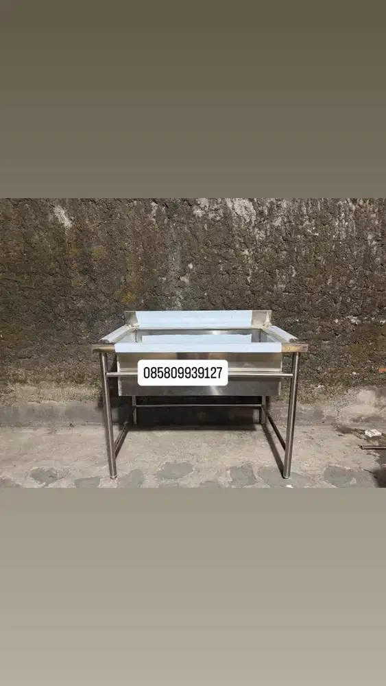 Pot sink stainless