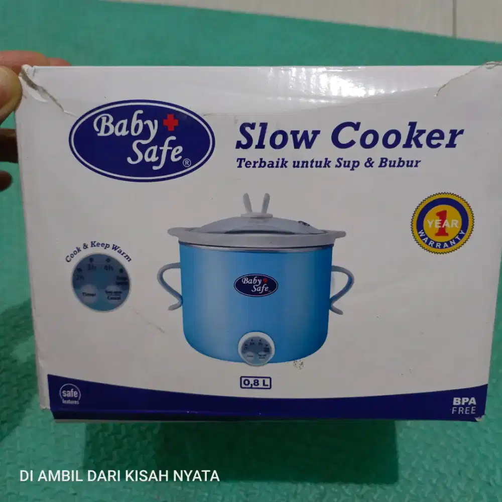 Baby safe Slow Cooker 0,8 L 100 watt