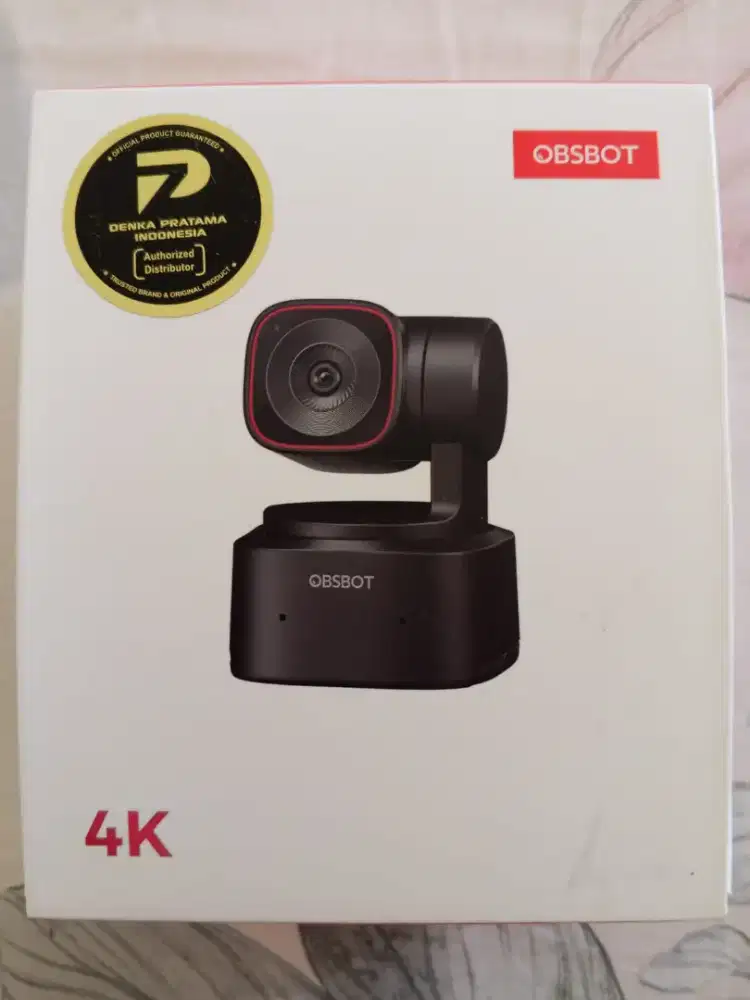 WEB CAM OBSBOT TINY 2 LITE , PTZ 4K AI TRACKING WITH AUTO ZOOM LIVE