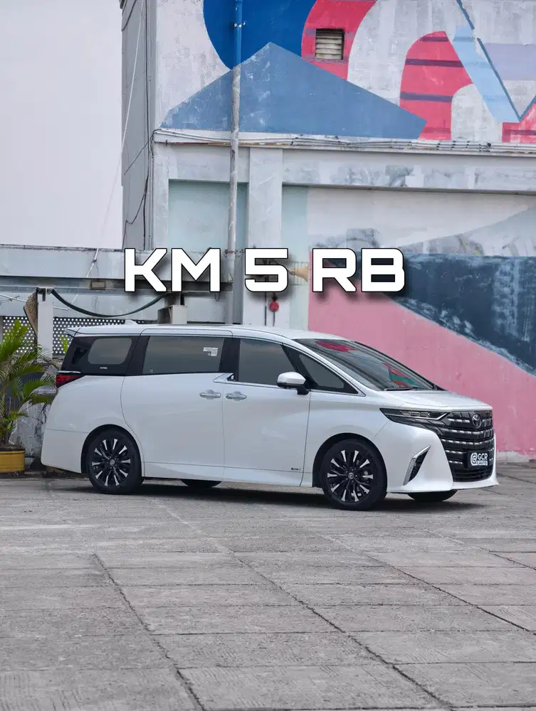 • WARANTY ON KM 5RB • TOYOTA ALPHARD 2.5 G HYBRID 2024 / 2025