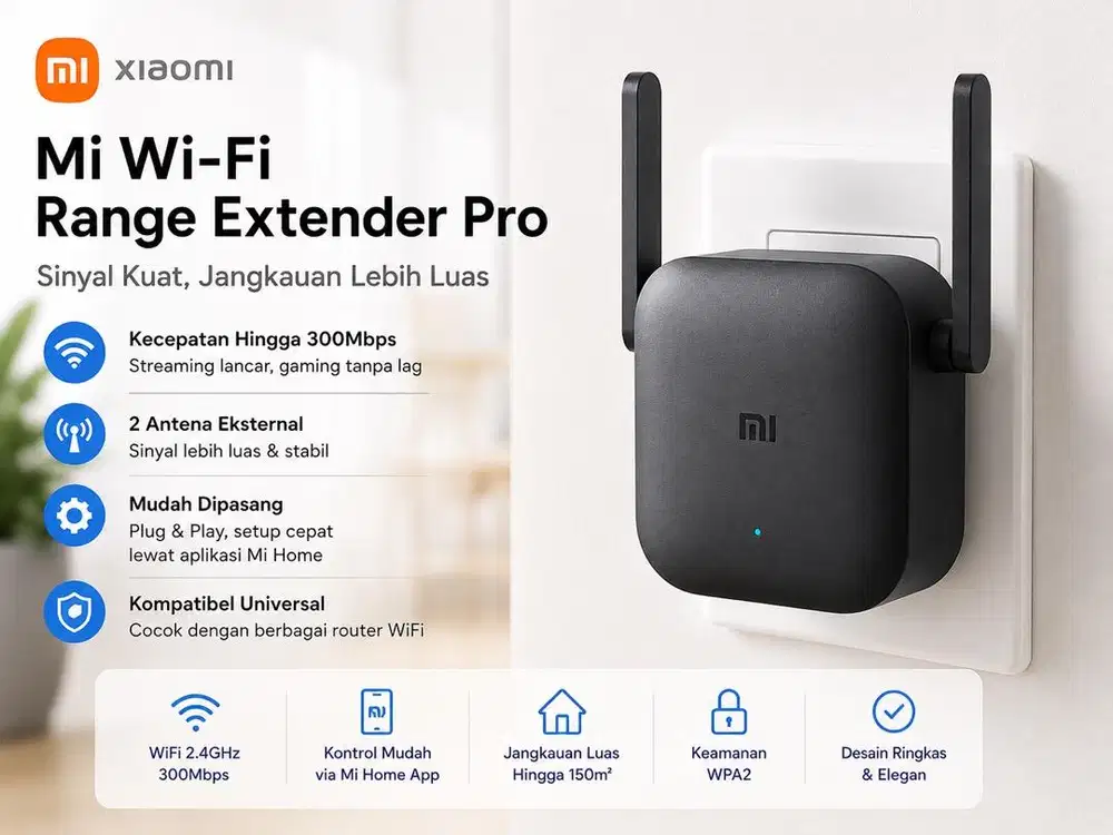 Xiaomi WiFi Range Extender Pro Original Second Kondisi 99%