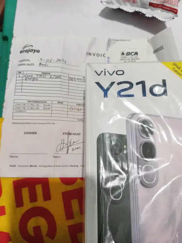 Baru bangett.. baru dibeli tgl 11 Junj. dijual Krn beli yg merk lain