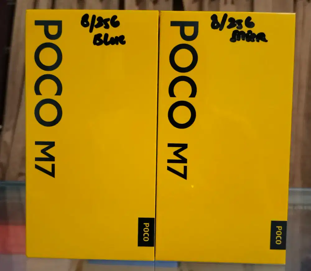 New POCO M7 8/256 Garansi Resmi