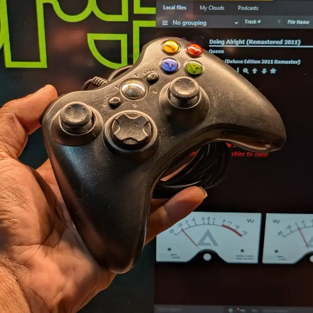 Stik Controller Gamepad Xbox X-Box USB Black