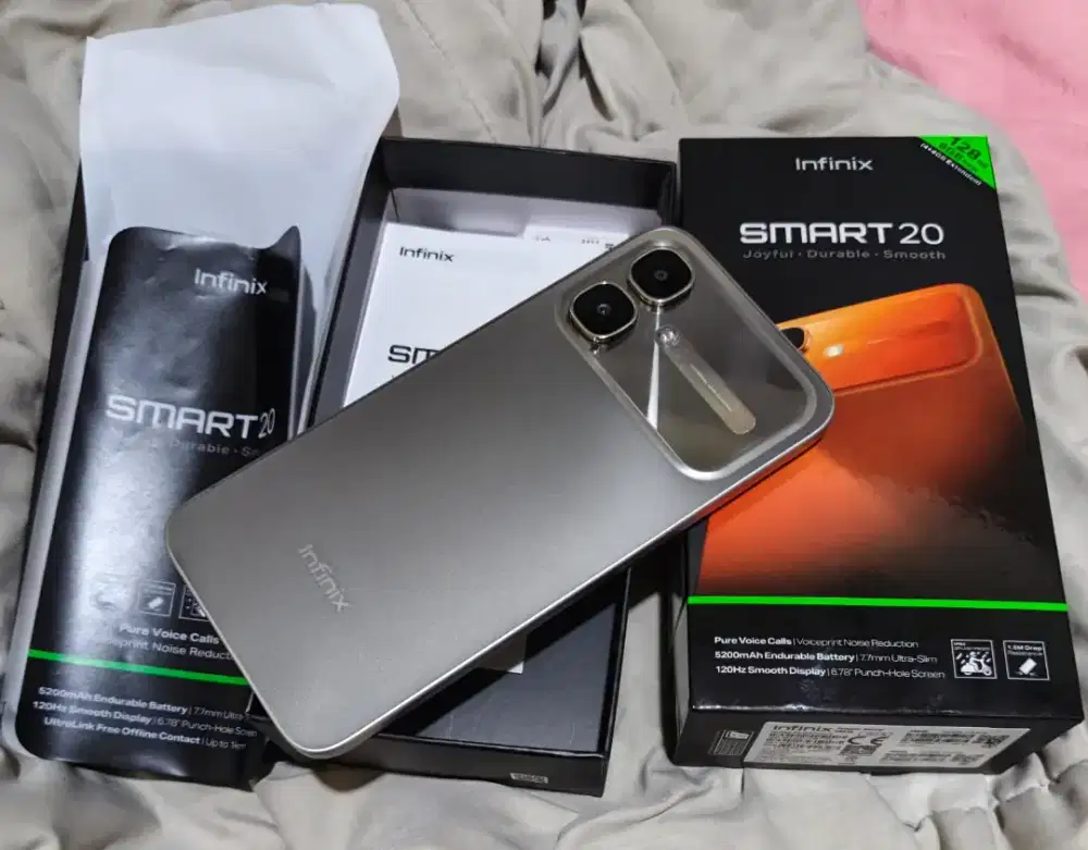 Infinix smart 20 8/128gb fullset