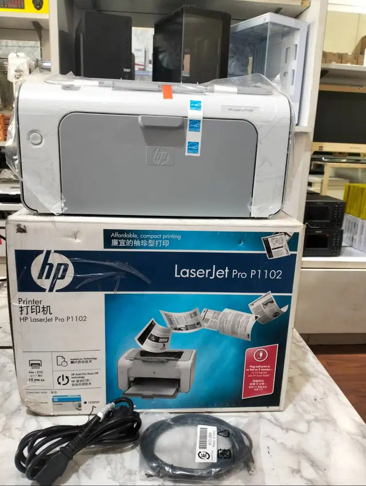 Printer HP LaserJet Pro 1102 (FullSet) barang baru jual second