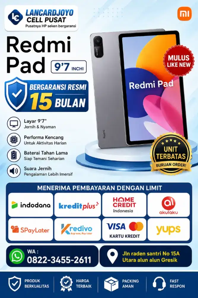 Xiaomi Redmi Pad 9'7 inchi
