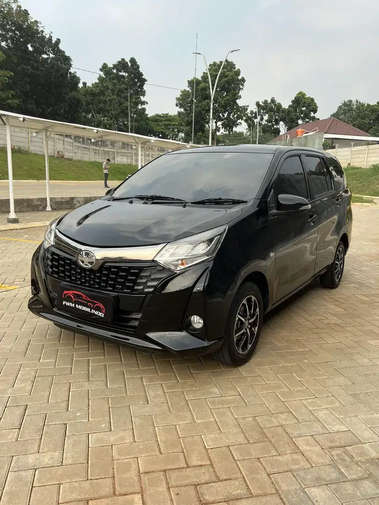 Toyota calya 1.2 G Matic 2023 hitam, siap pakai