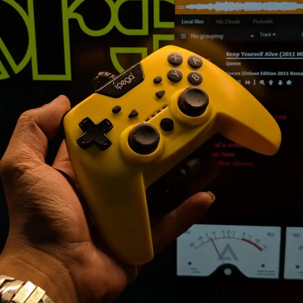 Stik Controller Gamepad From IPEGA PG -SW012 ( Yellow Color )