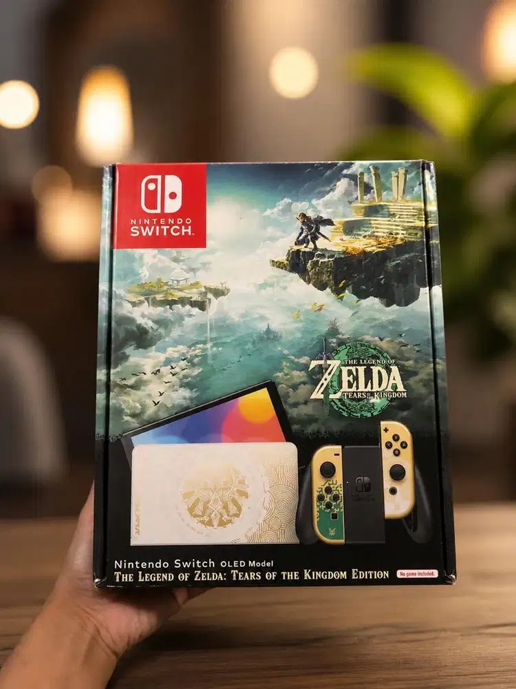 Nintendo switch oled zelda tears of the kingdom