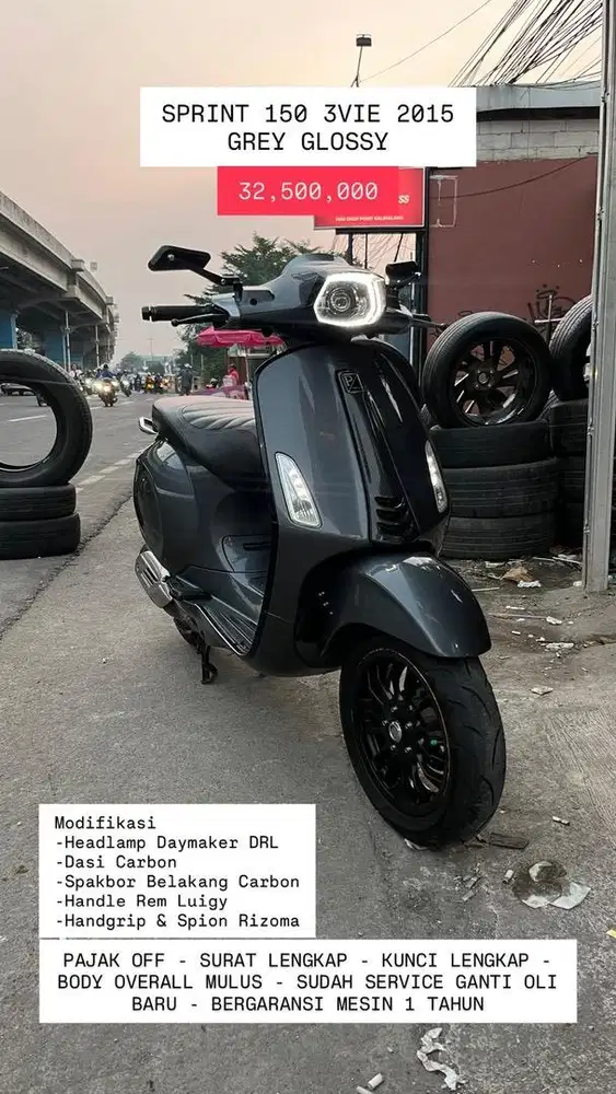 PIGGIO VESPA MATIC SPRINT 150 3vie 2015