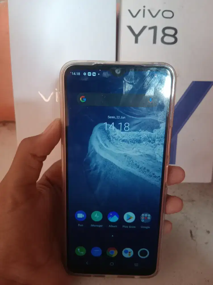 vivo y18 fullset mulus