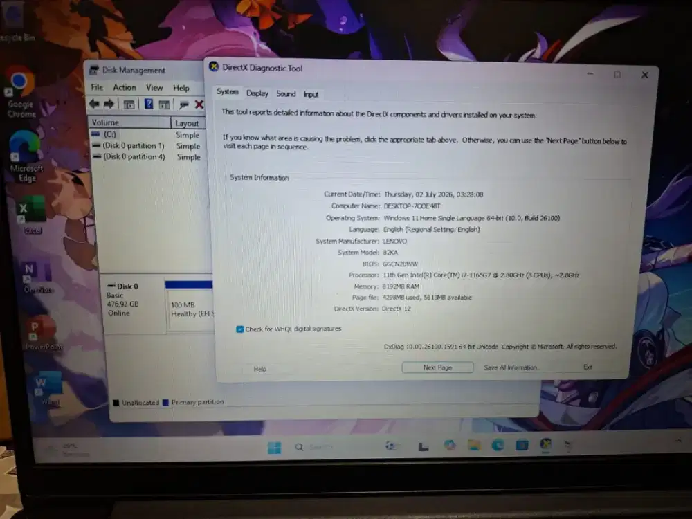 *No 53*

Laptop Lenovo Ideapad V14 G2 ITL