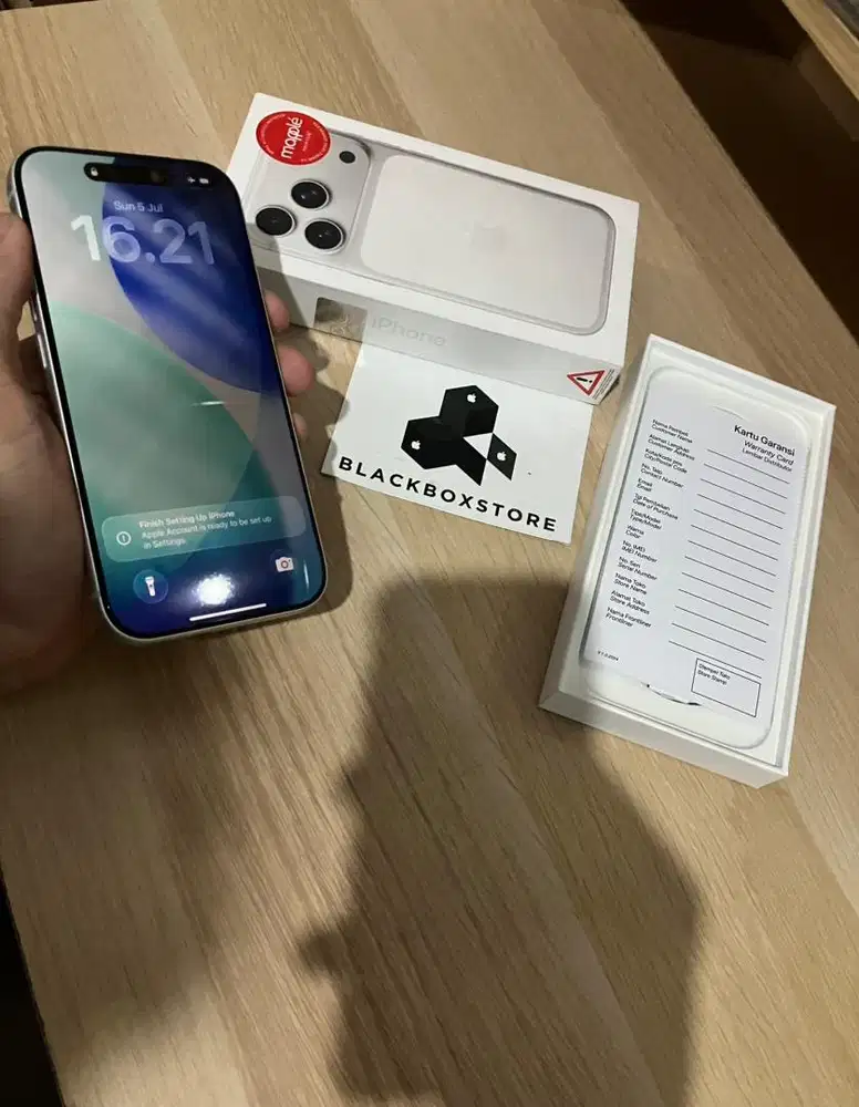 IPHONE 17 PRO 256GB SILVER IBOX DIGIMAP BLIBLI