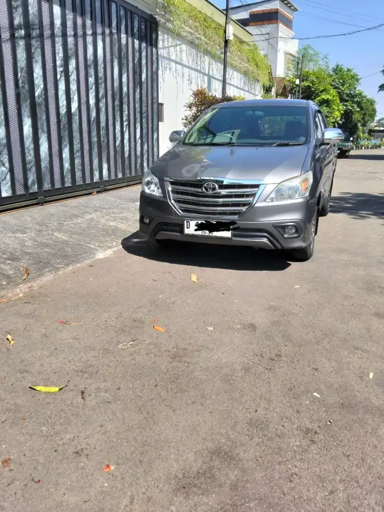 Barang Antik!!  Inova 2015 V  low KM ASLI!!REKOR RESMI TOYOTA