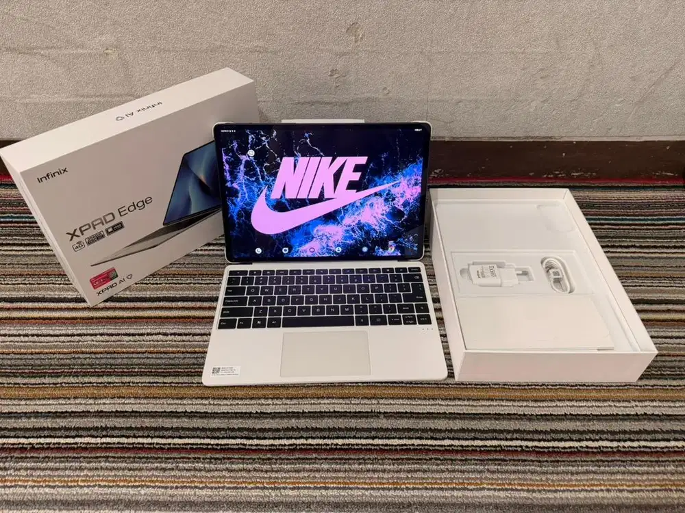 Infinix xpad edge 8/256gb mulus 1000% seperti baru fullset like new