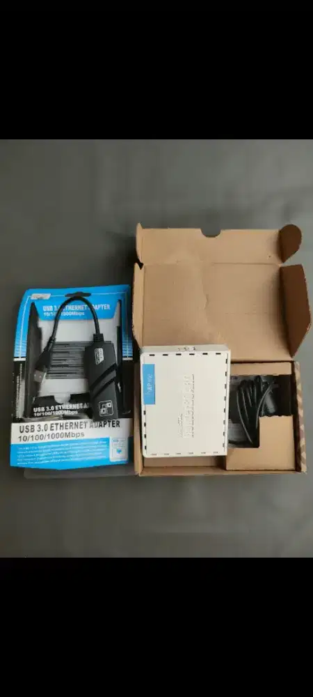 Mikrotik RB941-2nD+ USB Ethernet Adaptor