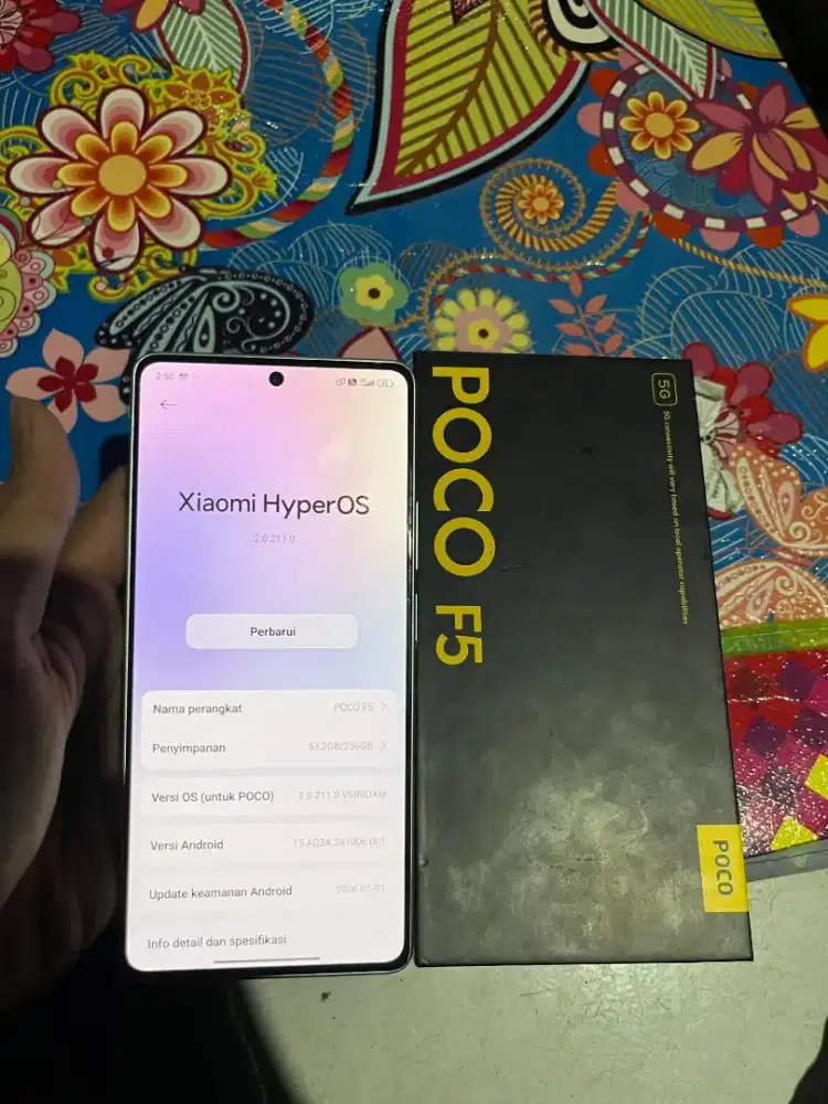 POCO F5 8/256 5G Fullset