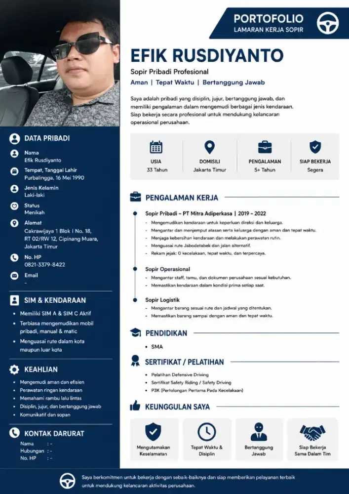 Driver profesional