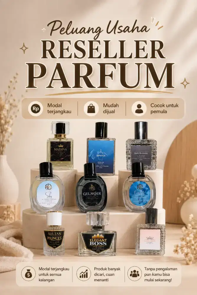 Peluang Usaha Parfum Al Ghuroba | Modal Terjangkau | Untung Besar
