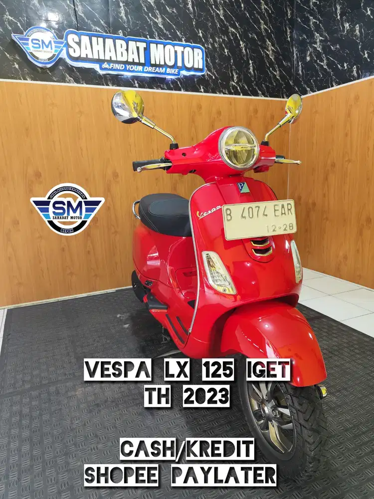 VESPA LX 125 IGET TH 2023 CASH/KREDIT/SPAYLATER