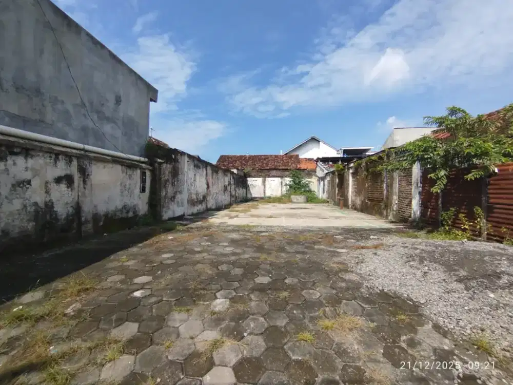Tanah murah jejer PRAWIROTAMAN di Brontokusuman Mergangsan Yogyakarta