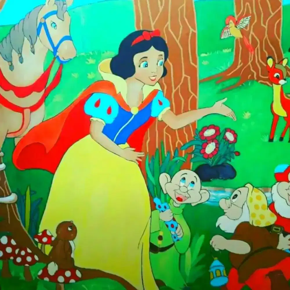 Jasa Lukis Dinding Taman Kanak-kanak