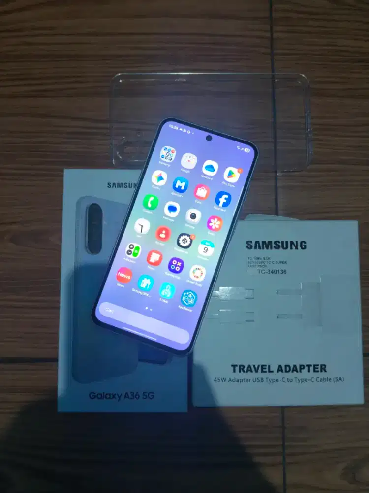 2nd Samsung A36 8/256 Garansi resmi msih 10 bln an fullset mulus segel