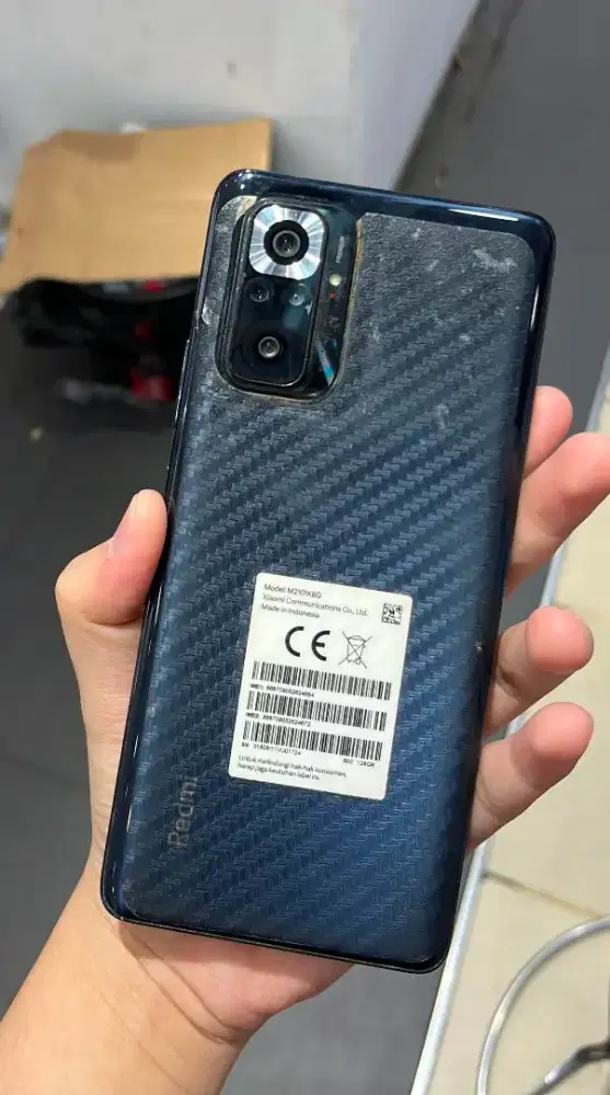 redmi Note 10 pro ram 8/128 nfc fullset ORI
