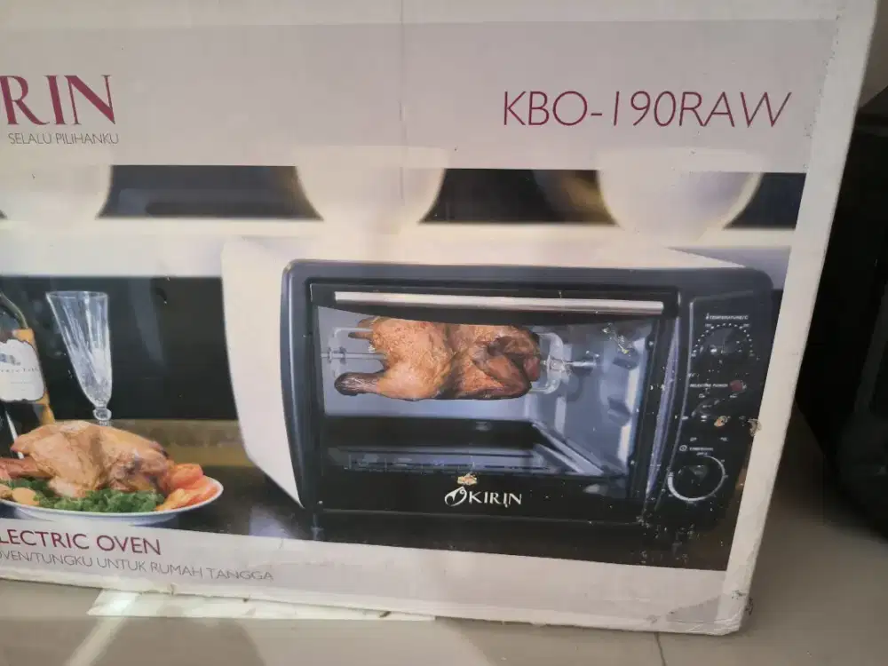 Dijual oven panggang elektrik bekas merk kirin type KBO-190RAW