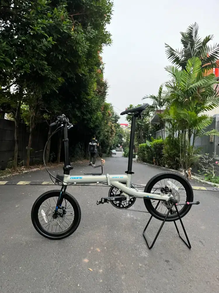 Sepeda Lipat Dart 5.0 SILVER !!!