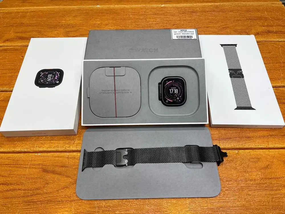 Apple Watch Ultra 3 Strap Millanese Second Resmi Ibox