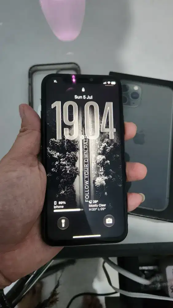 iPhone 11 Pro 256GB Inter - IMEI Aman Permanen - Fullset + Bonus!