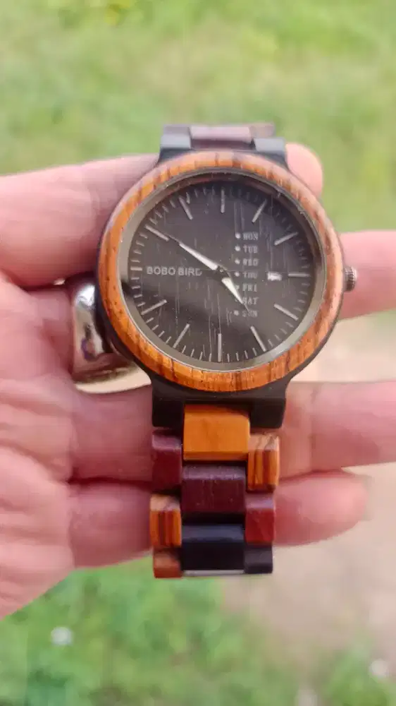 Jam kayu Bobobird original