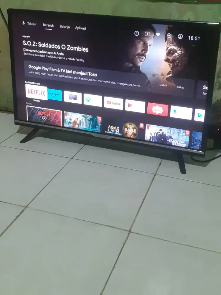 tv android changhong32 inch