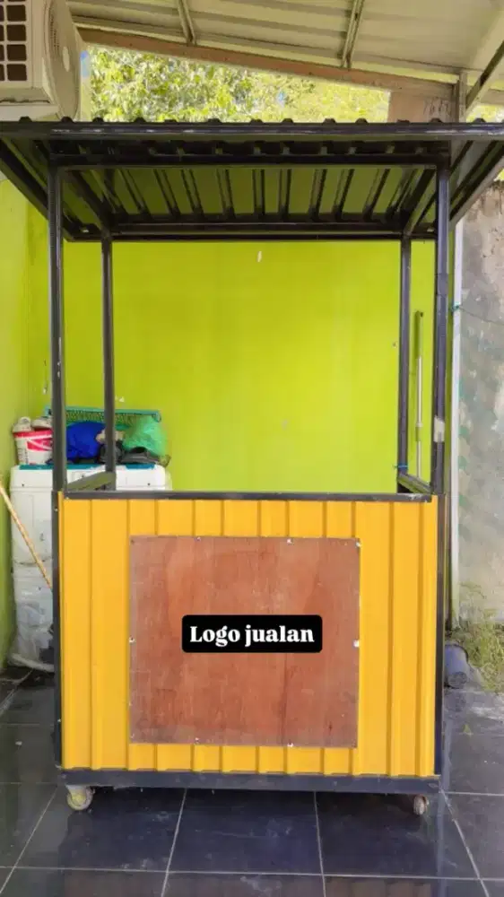 Rombong/both jualan