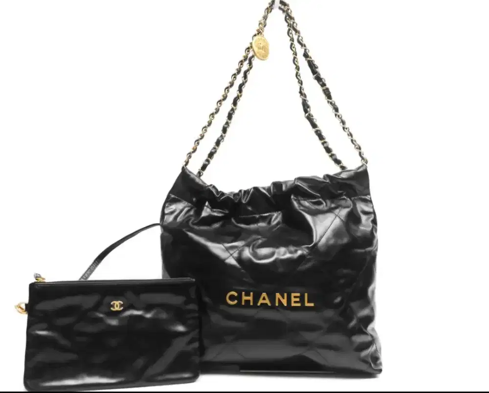Pre-loved channel 22 handbag