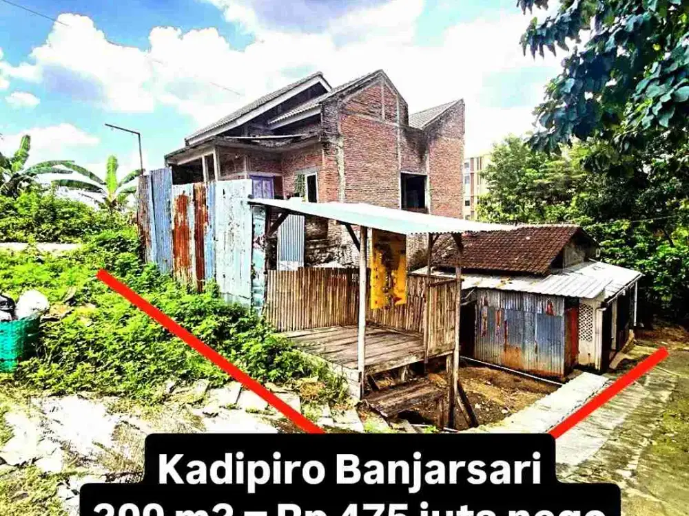 rumah 2 muka di banjarsari Solo kota luas 200 m2