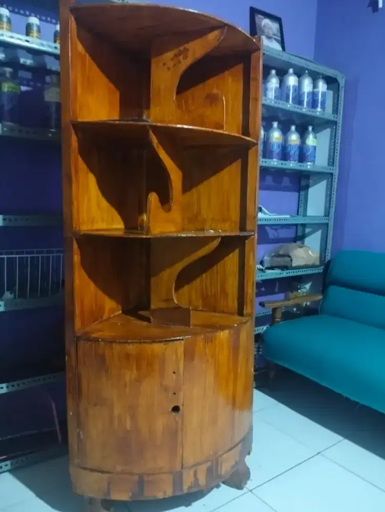 Lemari jati 2 pintu